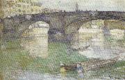 Childe Hassam Ponte Santa Trinita,Florence oil painting reproduction